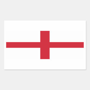 Sticker Rectangulaire Drapeau anglais/anglais - Royaume-Uni
