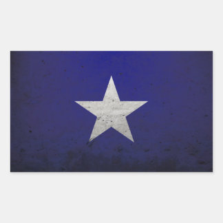 Sticker Rectangulaire Drapeau bleu Bonnie