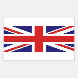 Sticker Rectangulaire Drapeau classique du Royaume-Uni