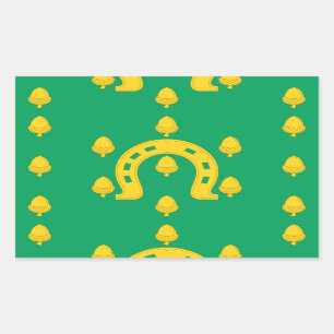 Sticker Rectangulaire Drapeau de l'autocollant rectangulaire Rutland