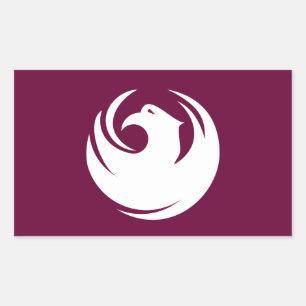 Sticker Rectangulaire Drapeau de Phoenix, Arizona