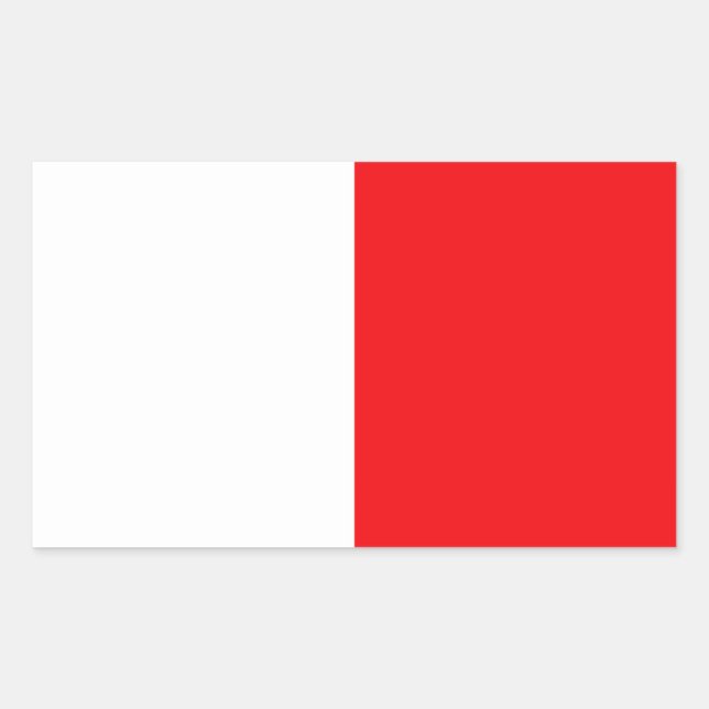 Sticker Rectangulaire Drapeau du comté de Tyrone Irlande du Nord Royaume (Devant)