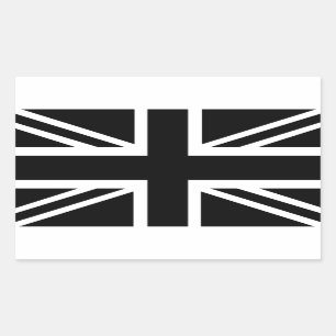 Sticker Rectangulaire Drapeau du pays de l'Union Jack britannique (UK) n