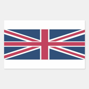 Sticker Rectangulaire Drapeau du Royaume-Uni