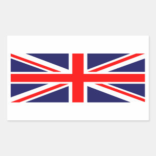 Sticker Rectangulaire Drapeau du Royaume-Uni