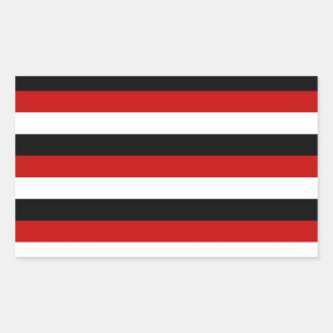 Sticker Rectangulaire Drapeau du Yémen Trinité-et-Tobago