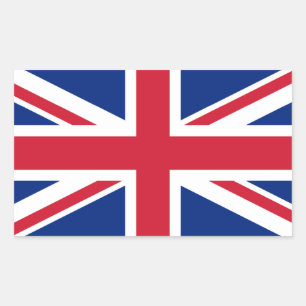 Sticker Rectangulaire Drapeau national britannique