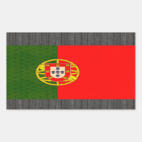 Drapeau portugais Motif vintage