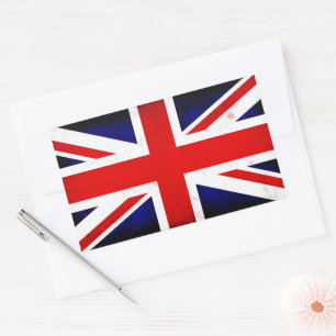 Sticker Rectangulaire Drapeau Union Jack britannique
