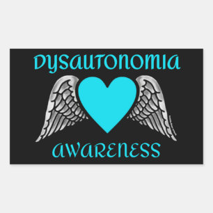 Sticker rectangulaire Dysautonomia