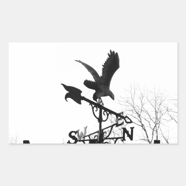 Sticker Rectangulaire Eagle and Arrow (Devant)