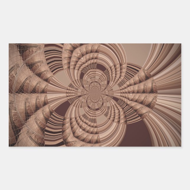 Sticker Rectangulaire Earthy Hakuna Matata (Devant)