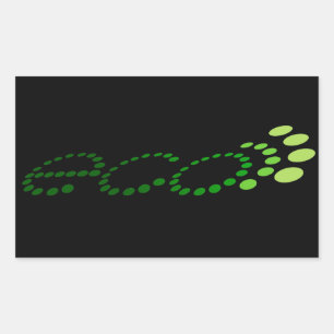 Sticker Rectangulaire éco écho