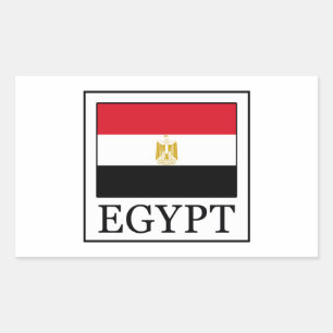 Sticker Rectangulaire Égypte