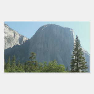 Sticker Rectangulaire El Capitan du parc national de Yosemite
