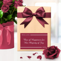Emballage Cadeau Romantique Féminin