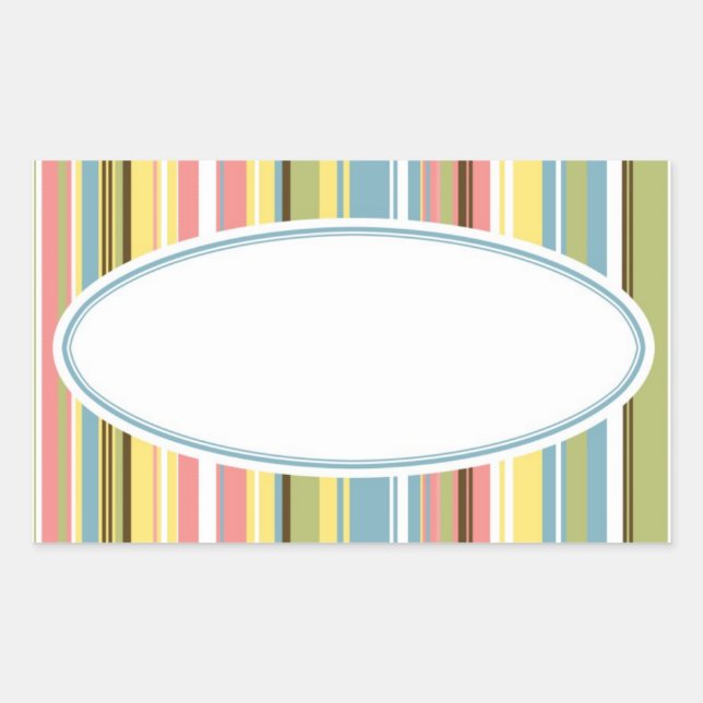 Sticker Rectangulaire Emma (Devant)