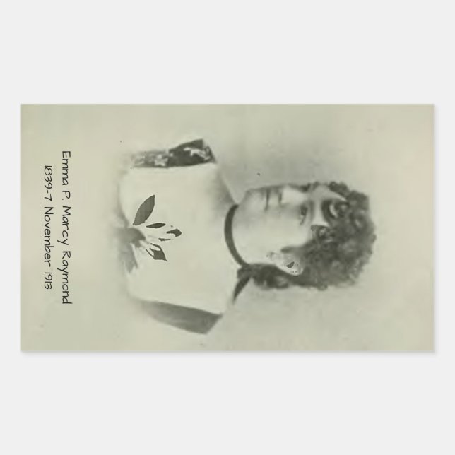 Sticker Rectangulaire Emma P. Marcy Raymond (Devant)