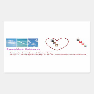 Sticker Rectangulaire Engagé à