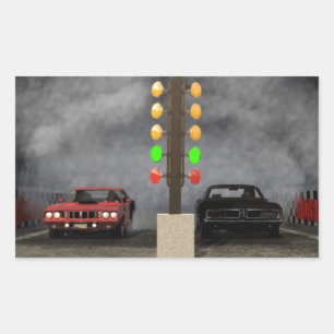 Sticker Rectangulaire Épreuve Mopar Ultime