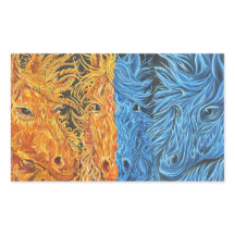 Équilibre éternel - Chevaux jumeaux