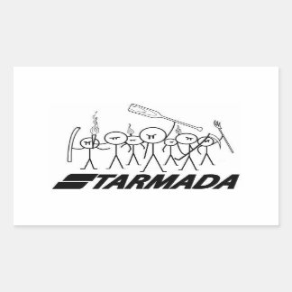 Sticker Rectangulaire Équipement Starmada