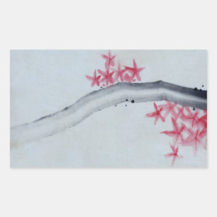 Sticker Rectangulaire érable japonais