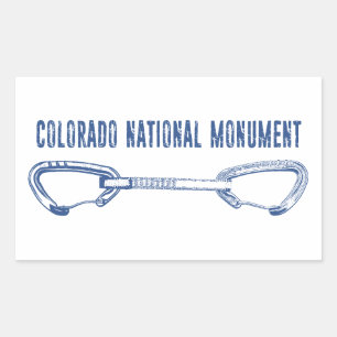 Sticker Rectangulaire Escalade nationale du Colorado