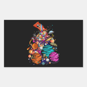 Sticker Rectangulaire Espace