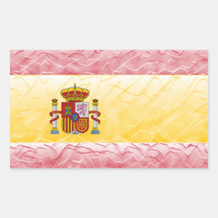 Sticker Rectangulaire Espagne