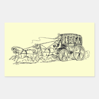 Sticker Rectangulaire Etalage