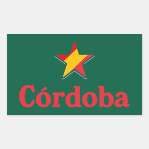 Sticker Rectangulaire Étoiles de l'Espagne – Cordoue