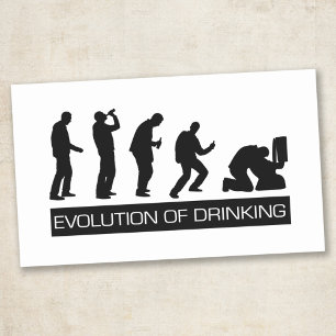 Sticker Rectangulaire Évolution de la boisson