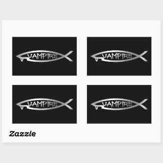 Sticker Rectangulaire Evolution - Vampire