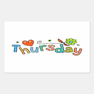 Sticker Rectangulaire Expression mignonne des textes de salutation de