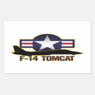 Sticker Rectangulaire F-14 Tomcat