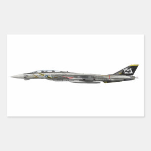 Sticker Rectangulaire F-14 Tomcat