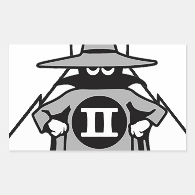 Sticker Rectangulaire F-4 Fantôme (Devant)