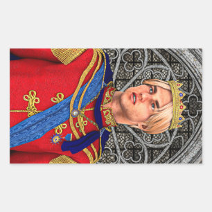 Sticker Rectangulaire Fairytale Prince
