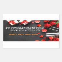 Félicitations à votre être aimé !