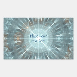 Sticker Rectangulaire Fenêtre de la cathédrale de Noël