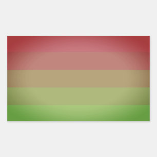 Sticker Rectangulaire Fierté d'Aroflux