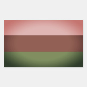 Sticker Rectangulaire Fierté gynosexuelle