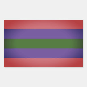 Sticker Rectangulaire Fierté Trigenre