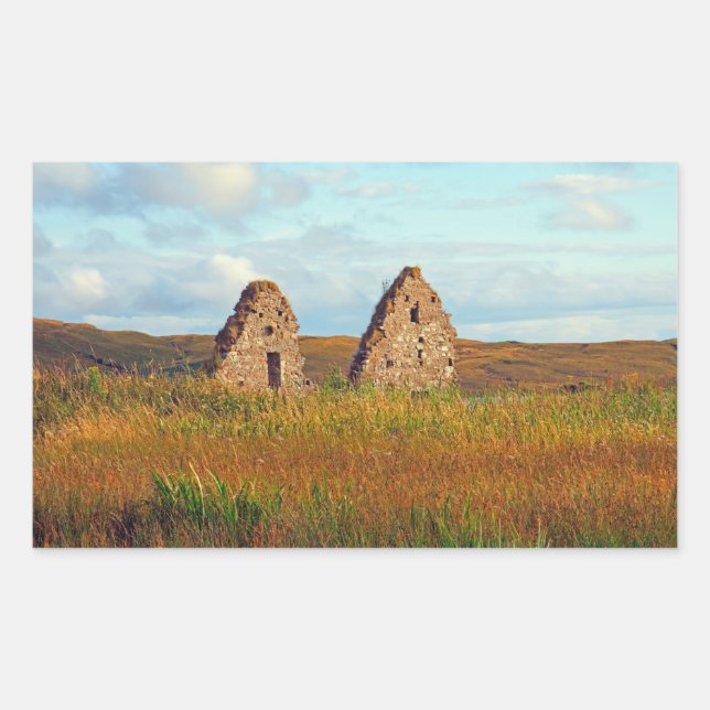 Sticker Rectangulaire Finlaggan, Écosse (Devant)