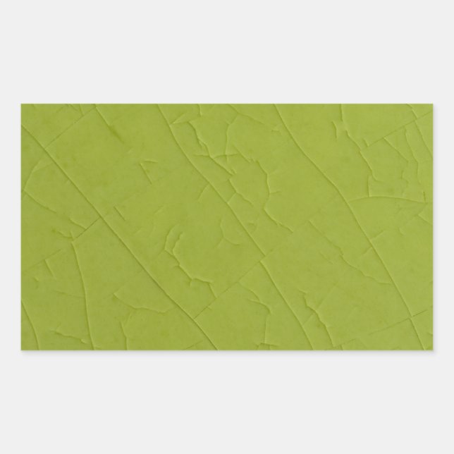 Sticker Rectangulaire Fissures de pierre Citron (Devant)