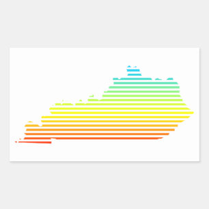 Sticker Rectangulaire fondu de refroidissement du kentucky