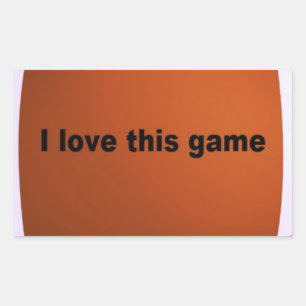 Sticker Rectangulaire football américain