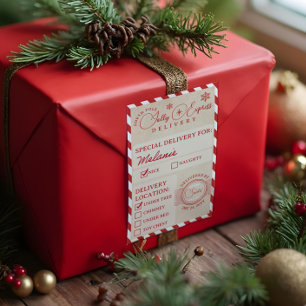 Sticker Rectangulaire Forfait de service de livraison de train d'Express