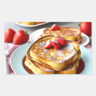 Sticker Rectangulaire French toast